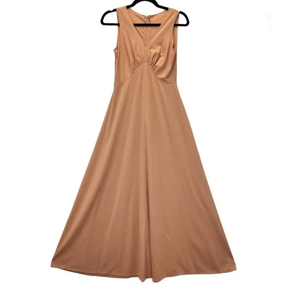 Vintage | Dresses | Vintage Empire Waist Sleeveless Maxi Dress Size 2 Nude Peach | Poshmark Vintage | Dresses | Vintage Empire Waist Sleeveless Maxi Dress Size 2 Nude Peach | Poshmark